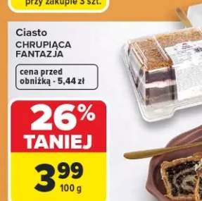 Ciasto chrupiąca fantazja