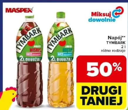 Napój Tymbark różne rodzaje