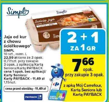 Jaja od kur z chowu ściółkowego