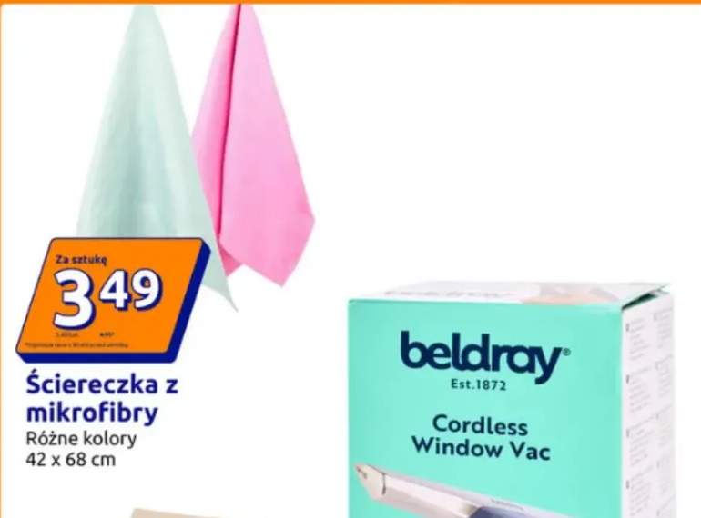 ścierka z mikrofibry