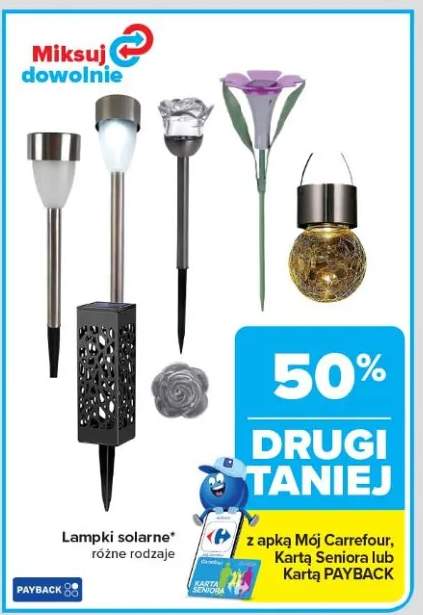 Lampki solarne różne rodzaje