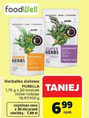 Herbatka ziołowa różne rodzaje