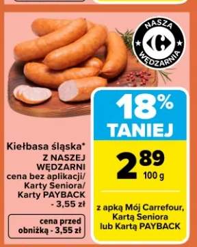 Kiełbasa śląska z naszej wędzarni