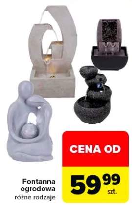 Fontanna ogrodowa różne rodzaje
