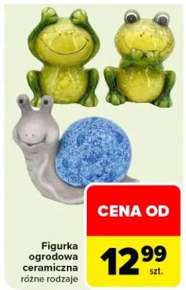 Figurka ogrodowa ceramiczna różne rodzaje