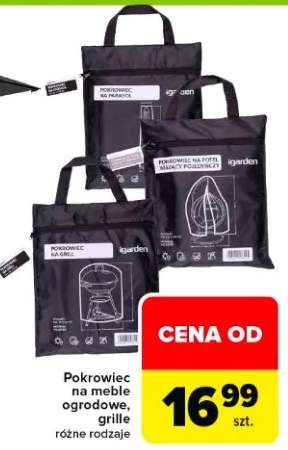Pokrowiec na meble ogrodowe, grille różne rodzaje