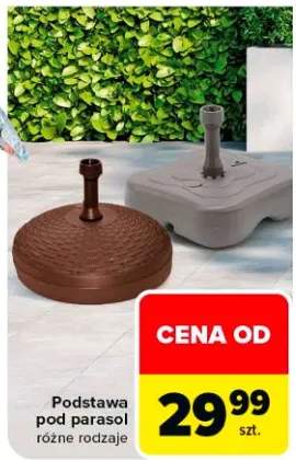 Podstawa pod parasol różne rodzaje