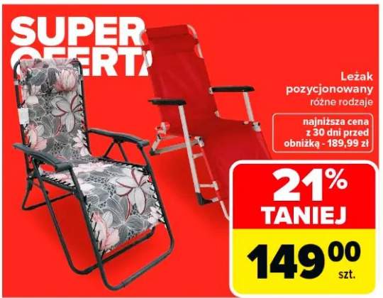 Leżak pozycjonowany