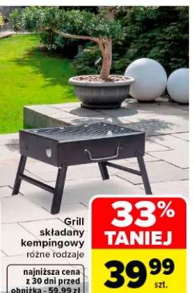 Grill składany kempingowy różne rodzaje