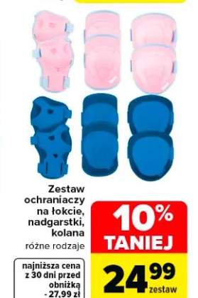 Zestaw ochroniaczy na łokcie, nadgarstki, kolana różne rodzaje