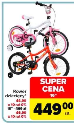 Rower dziecięcy 16"