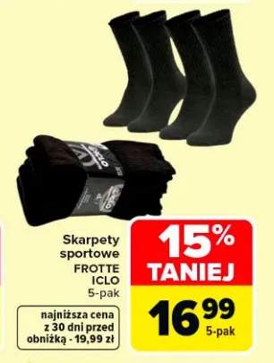 Skarpety sportowe Frotte 16cm