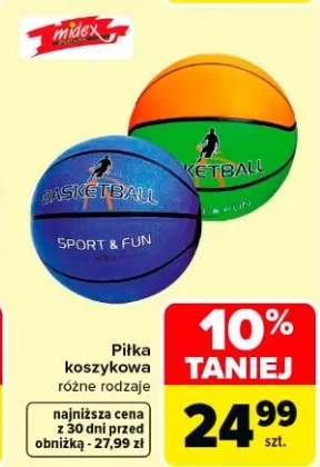 Piłka koszykowa różne rodzaje