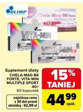 Suplement diety Chela-Mag B6 Forte, Vita-Min Multiple Sport
