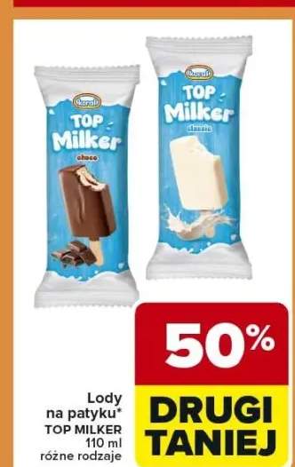 Lody na patyku, różne rodzaje