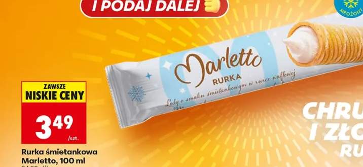 rurka z bitą śmietaną