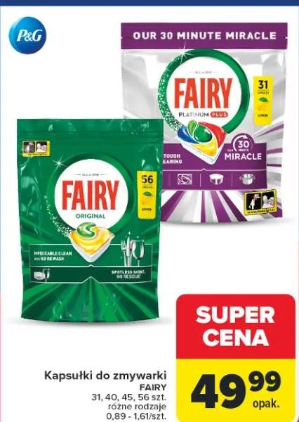 Kapsułki do zmywarki