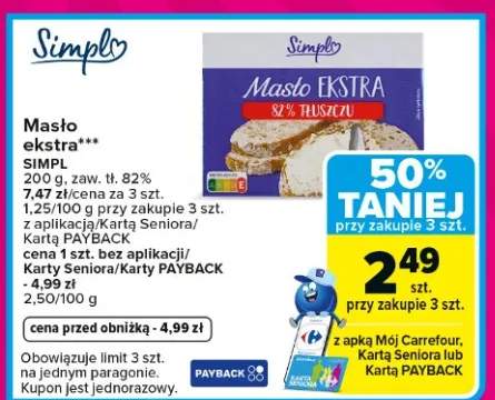 Masło ekstra 82% tłuszczu