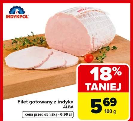 Filet gotowany z indyka