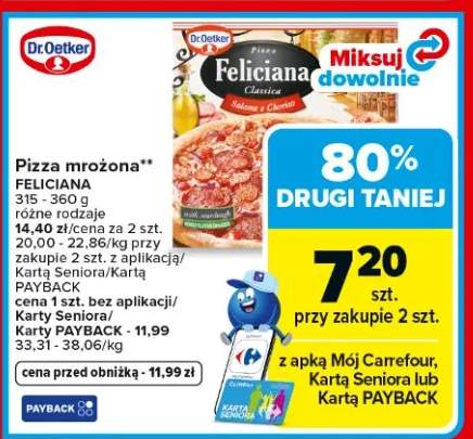 Pizza mrożona Feliciana