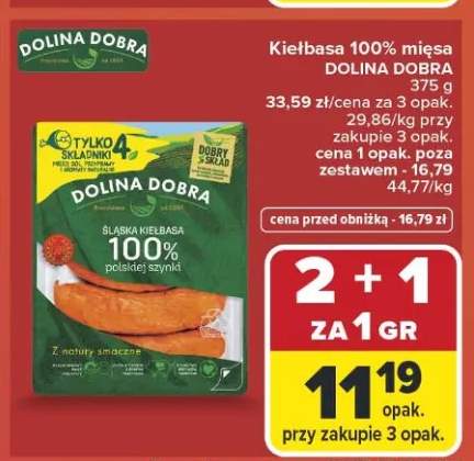 Kiełbasa 100% mięsa