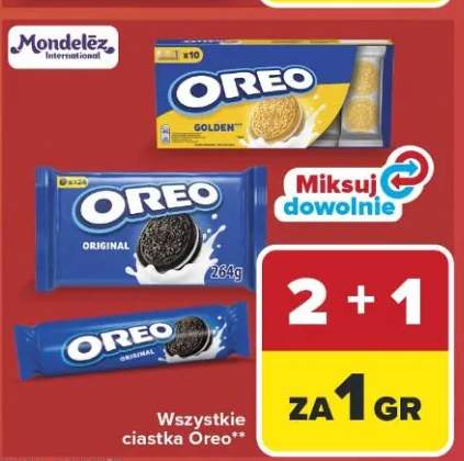 Wszystkie ciastka Oreo
