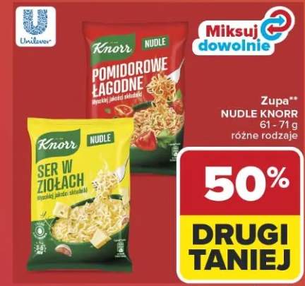 Zupa nudle pomidorowe łagodne