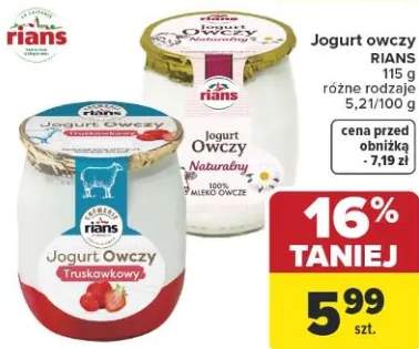 Jogurt owczy różne rodzaje