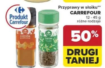 Przyprawy w słoiku Carrefour