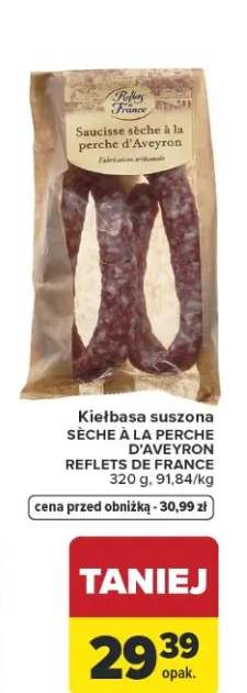 Kiełbasa suszona Sèche à la Perche d'Aveyron