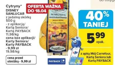 Cytryny z jadłaną skórką Disney Sanlucar