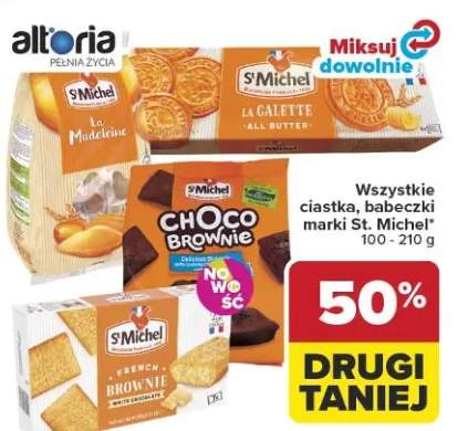 Ciastka, babeczki marki St. Michel