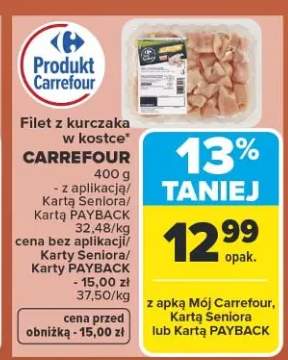 Filet z kurczaka w kostkach