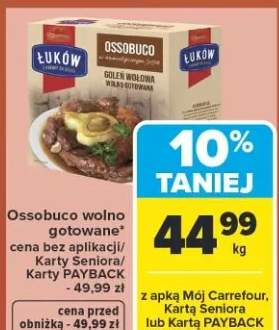 Ossobuco wołowe gotowane