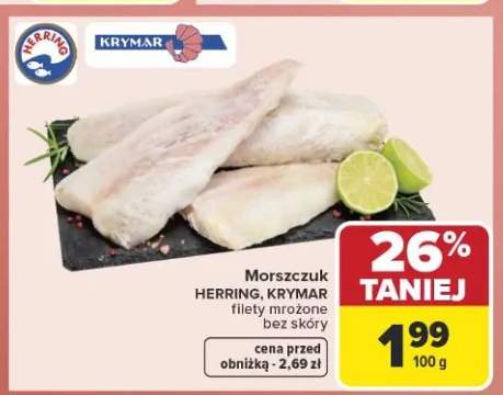 Morszczuk filety mrożone