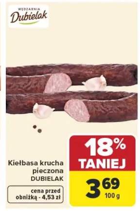 Kiełbasa krucha pieczona
