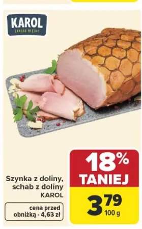 Szynka z doliny, schab z doliny