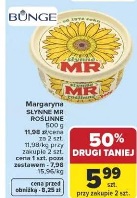 Margaryna słynne mr roślinne