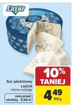 Ser pleśniowy różne rodzaje