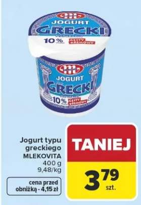 Jogurt typu greckiego