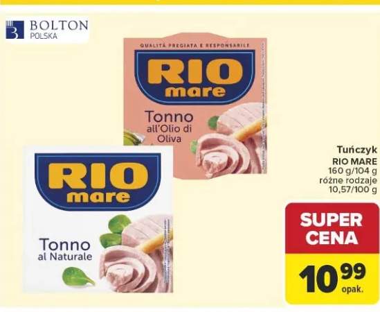 Tuńczyk w oliwie al naturale