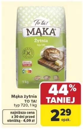 Mąka żytnia typ 720