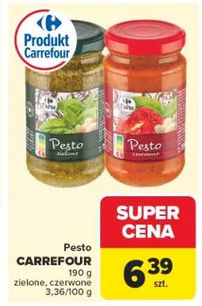 Pesto zielone, czerwone