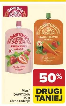 Mus truskawki jabłka