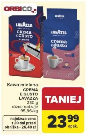 Kawa mielona Crema E.Gusto