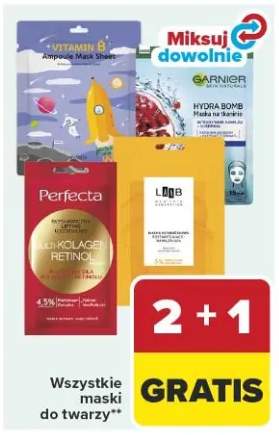 Wszystkie maski do twarzy