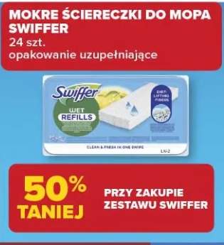Mokre ściereczki do mopa Swiffer