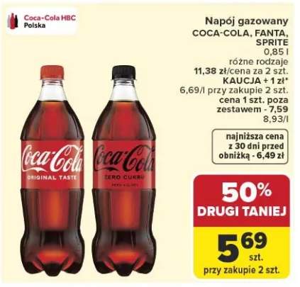 Napój gazowany Coca-Cola