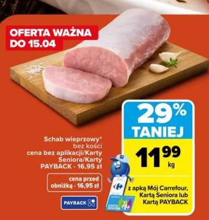 Schab wieprzowy bez kości