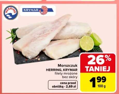 Morszczuk filety mrożone